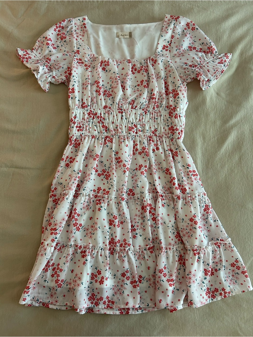 Altar’d state floral mini dress